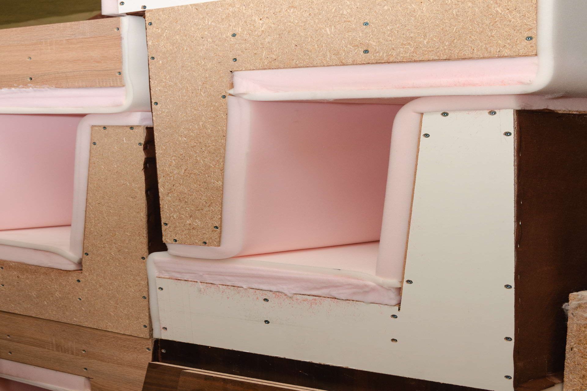 rivestimento in pelle scamosciata