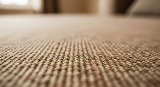 A close up of a white tile with a gray texture.