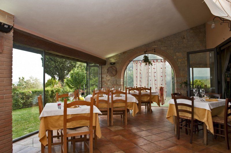 Tavoli di un ristorante