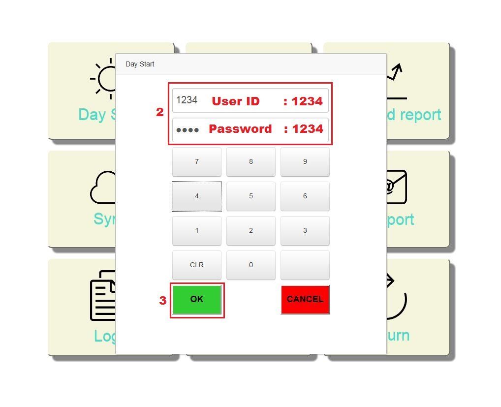 User ID and Password