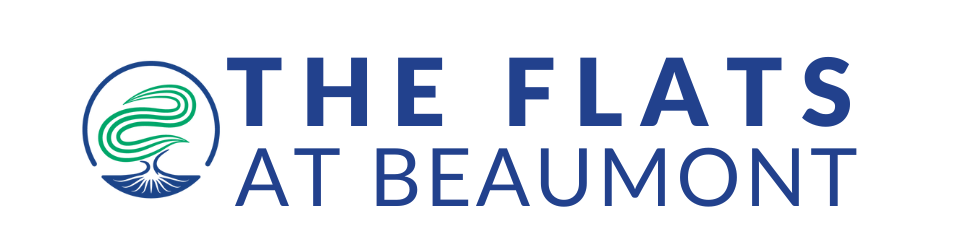 The flats at Beaumont logo - header, go to homepage