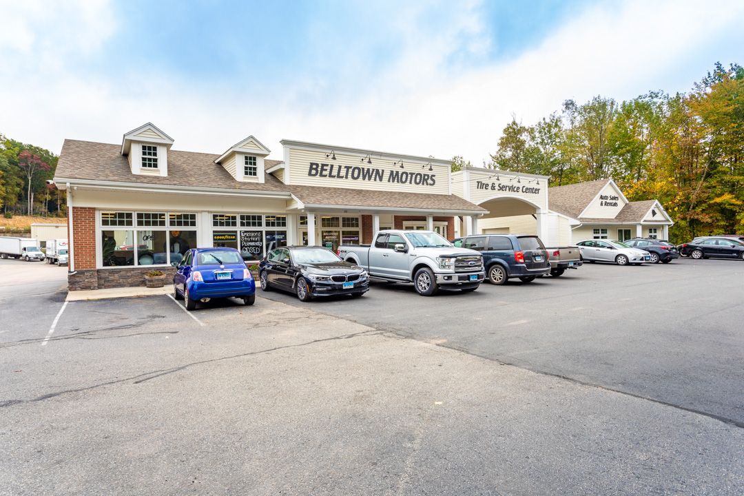 Our front building at Belltown Motors in East Hampton, CT