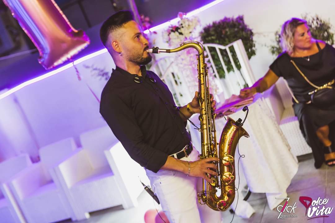suonatore di sax
