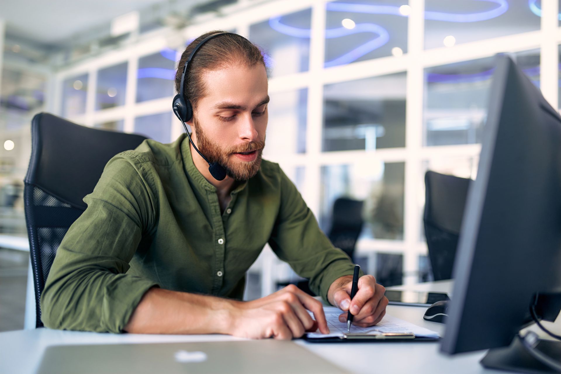 A building with a sign that says get it all at msr