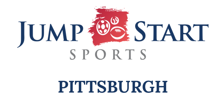 A logo for jump start sports in pittsburgh