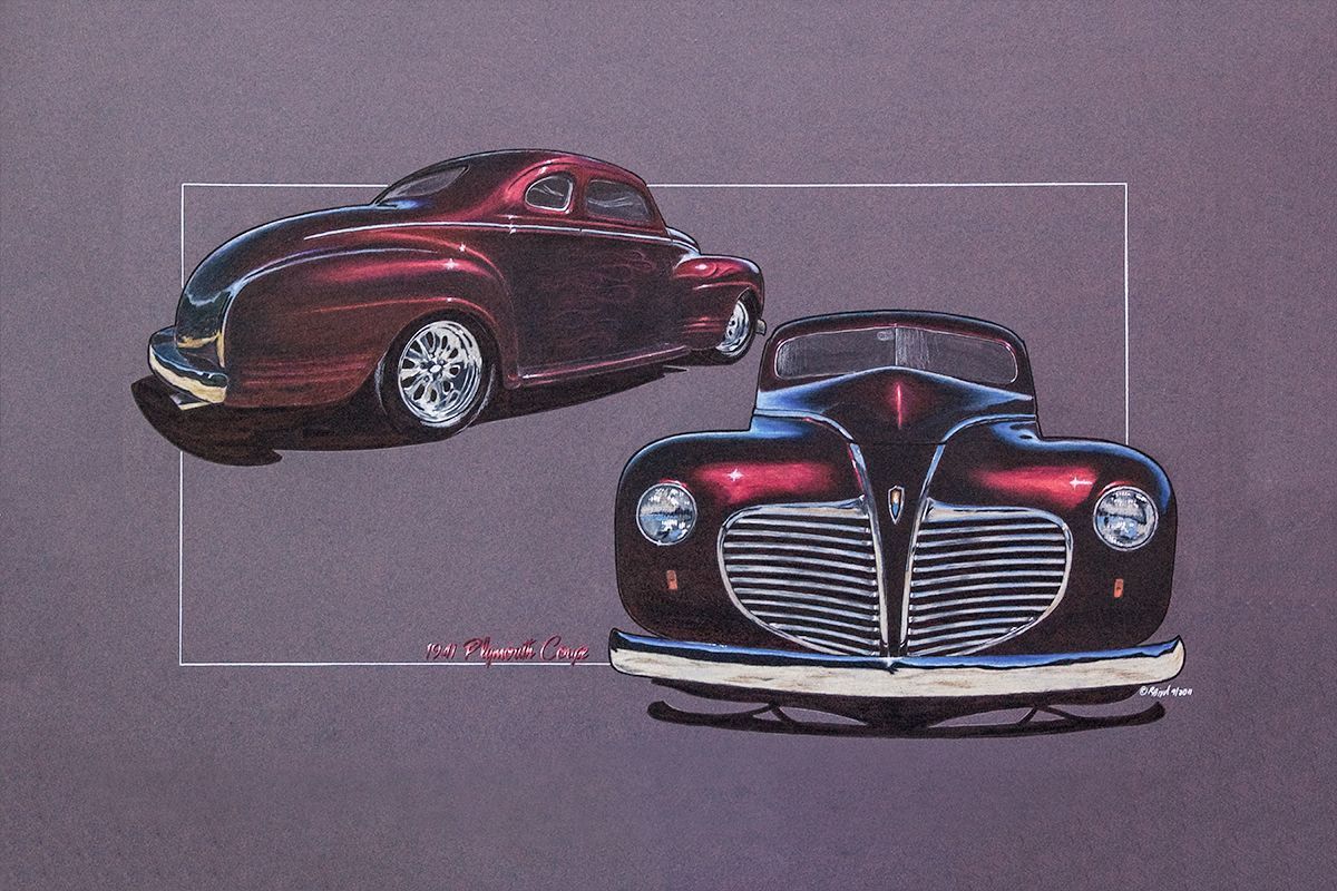 Plymouth Car Art — Payson, UT — Ritch Designs