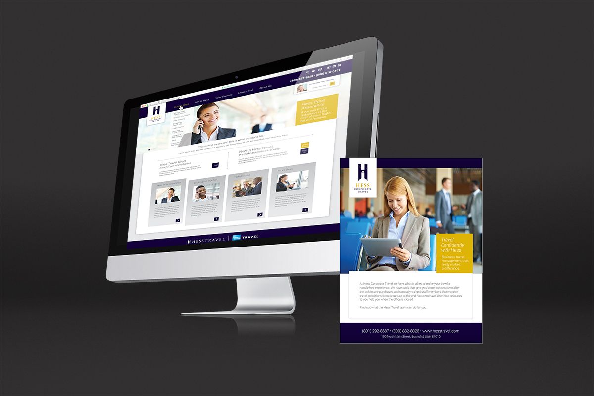 Website Design On Computer Desktop — Payson, UT — Ritch Designs