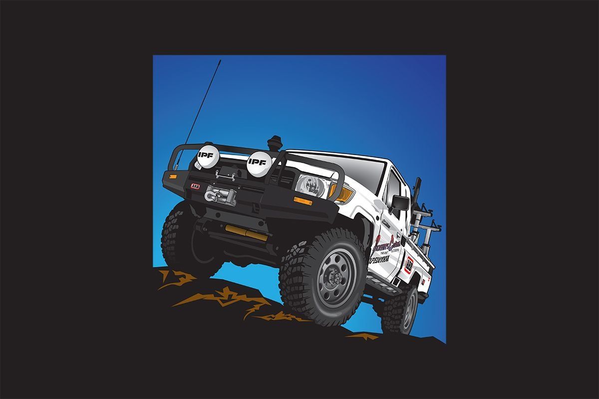 Cruise Truck Illustration — Payson, UT — Ritch Designs