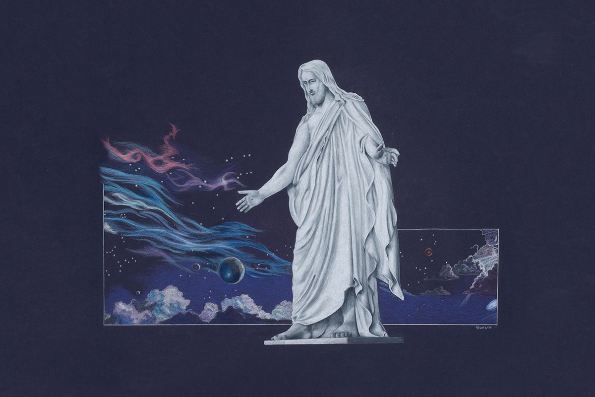 Statue Illustration — Payson, UT — Ritch Designs