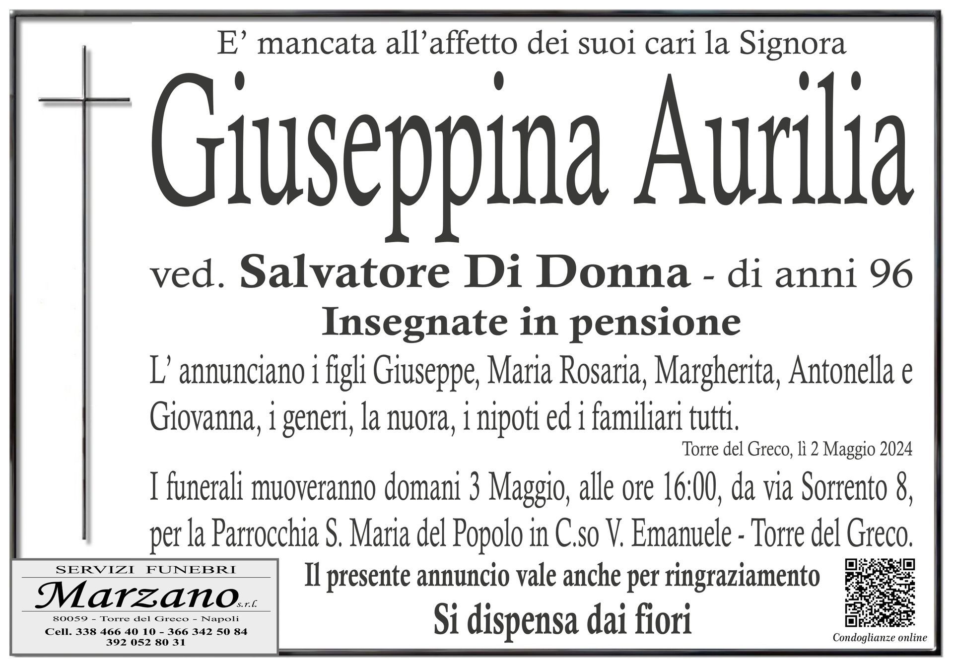 Ins. Giuseppina Aurilia
