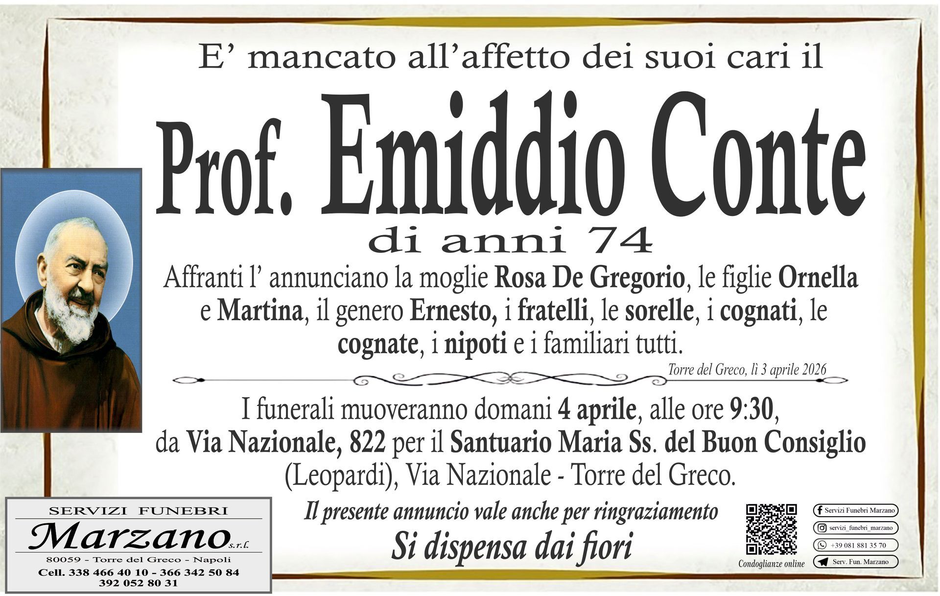 Prof. Emiddio Conte