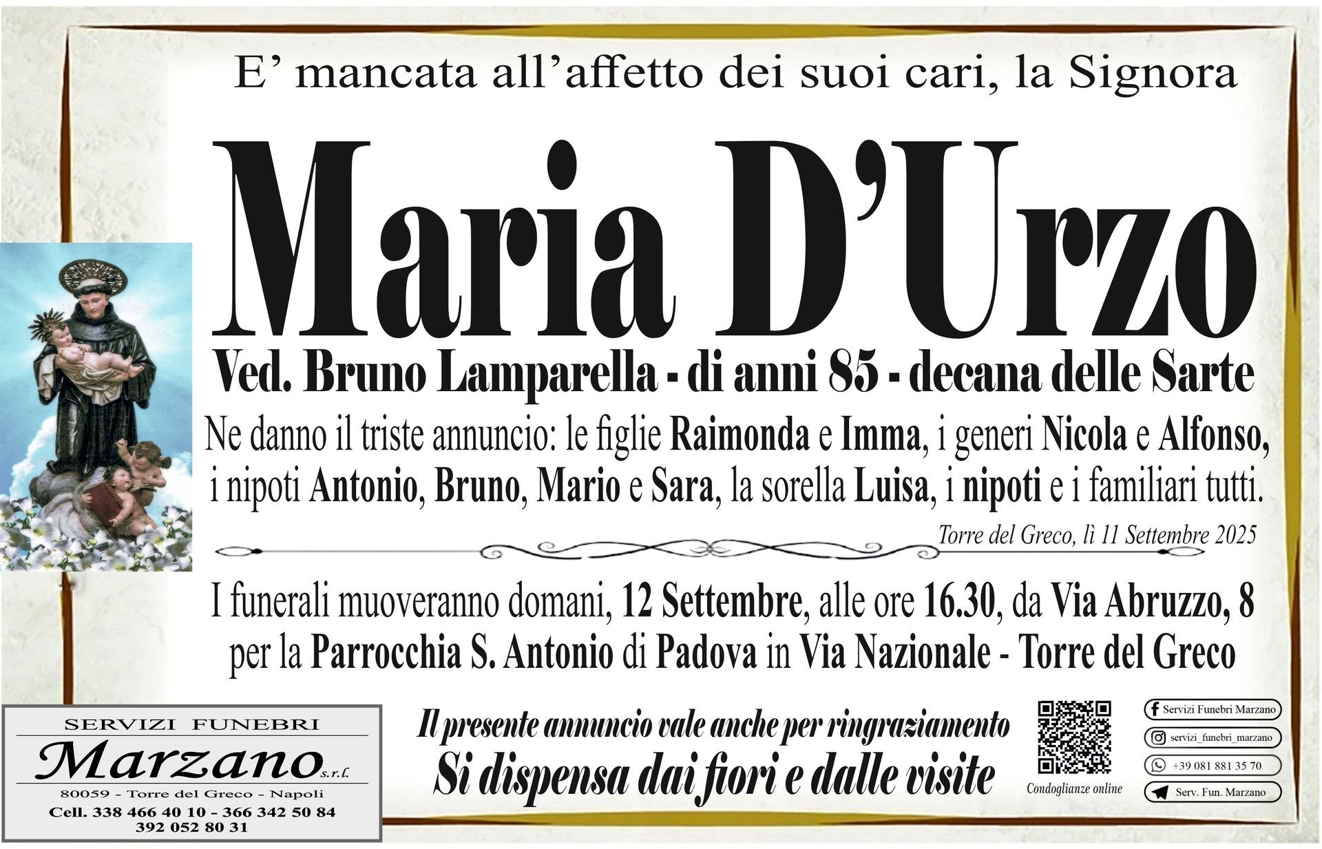 Maria D' Urzo