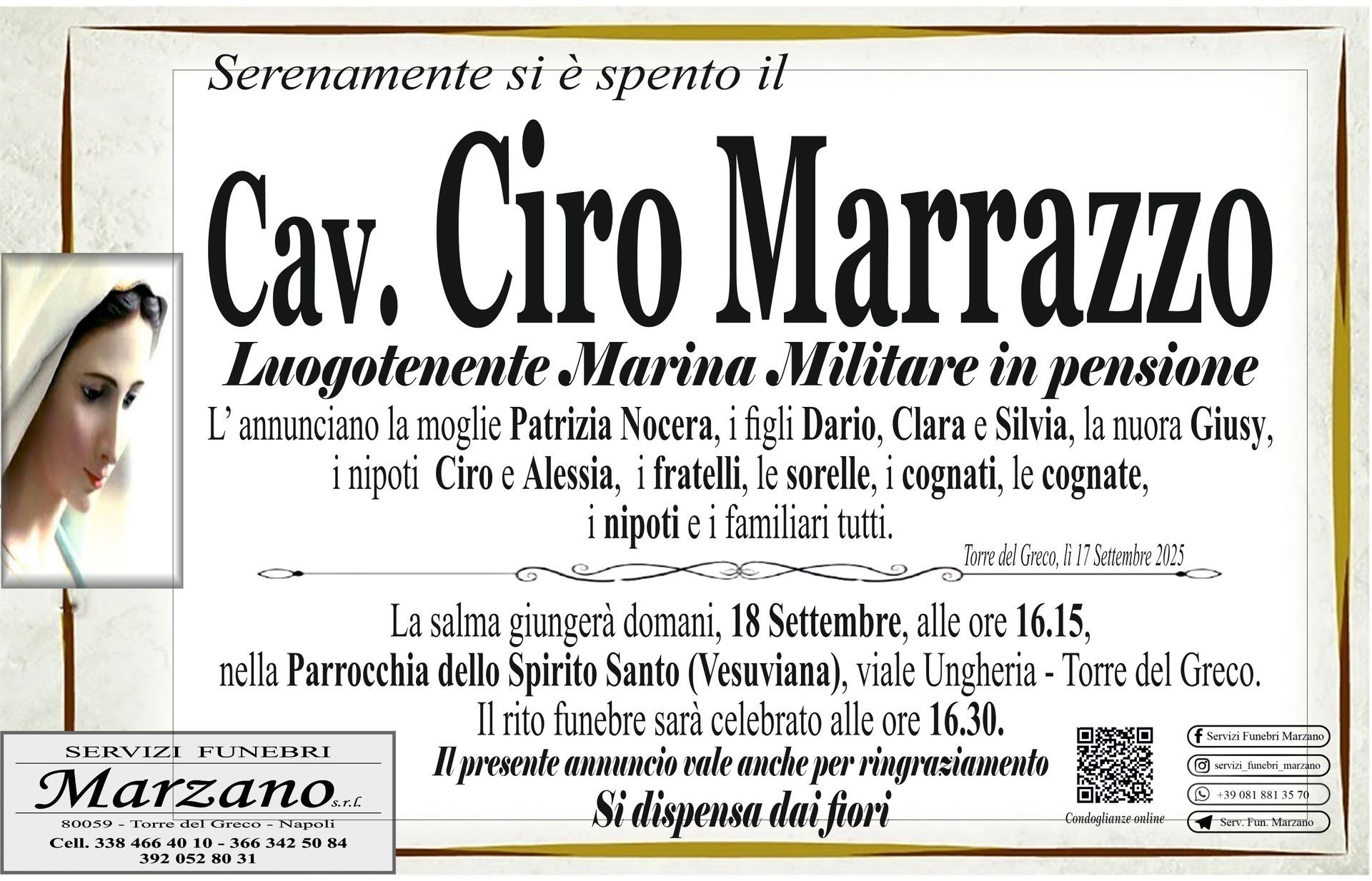 Cav. Ciro Marrazzo