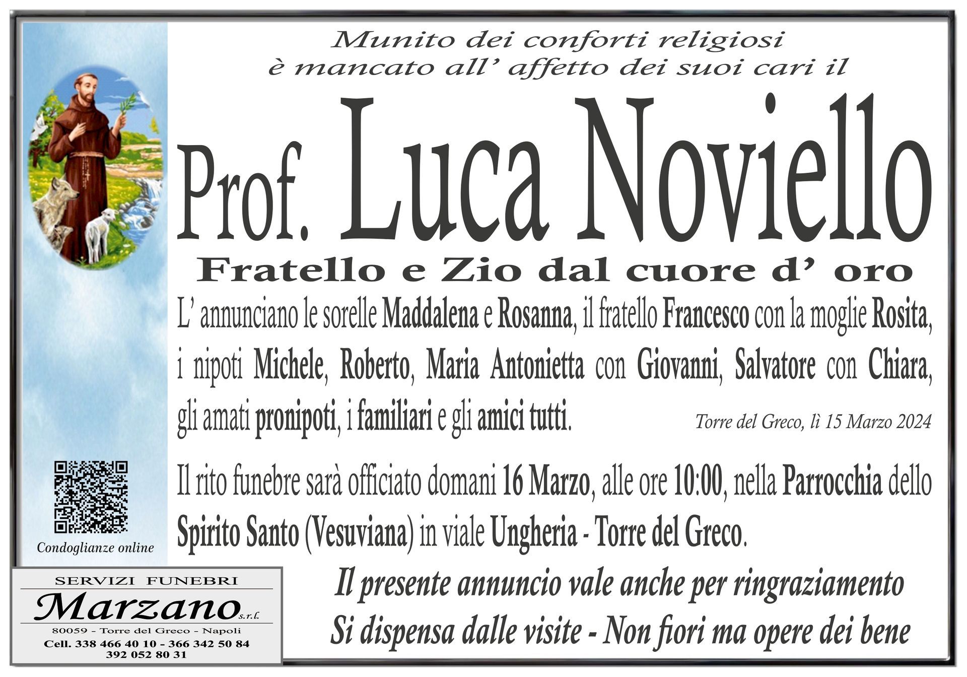 Prof. Luca Noviello