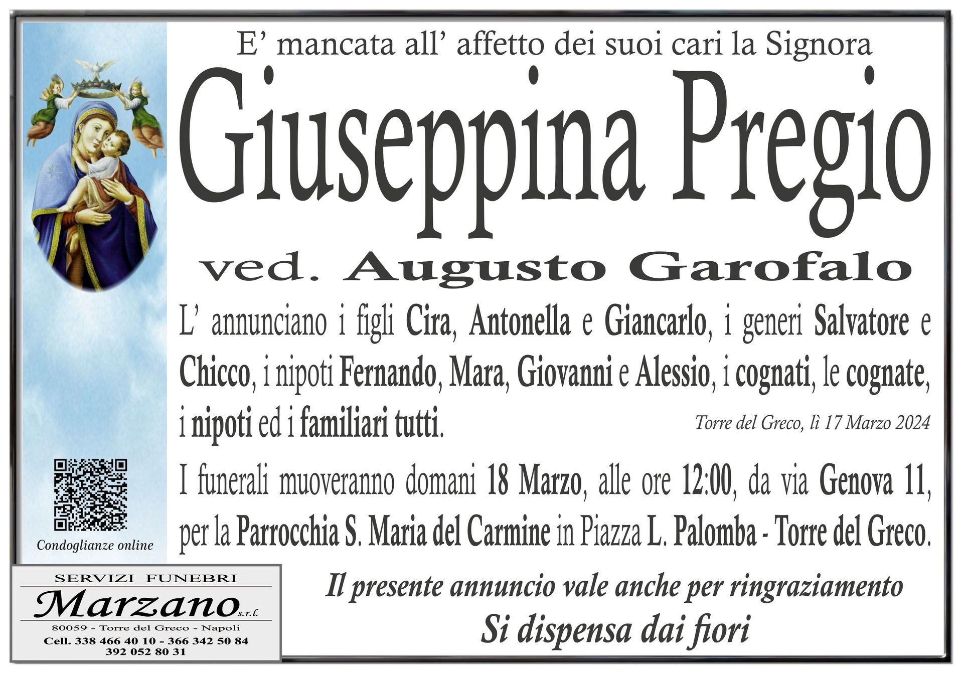 Giuseppina Pregio