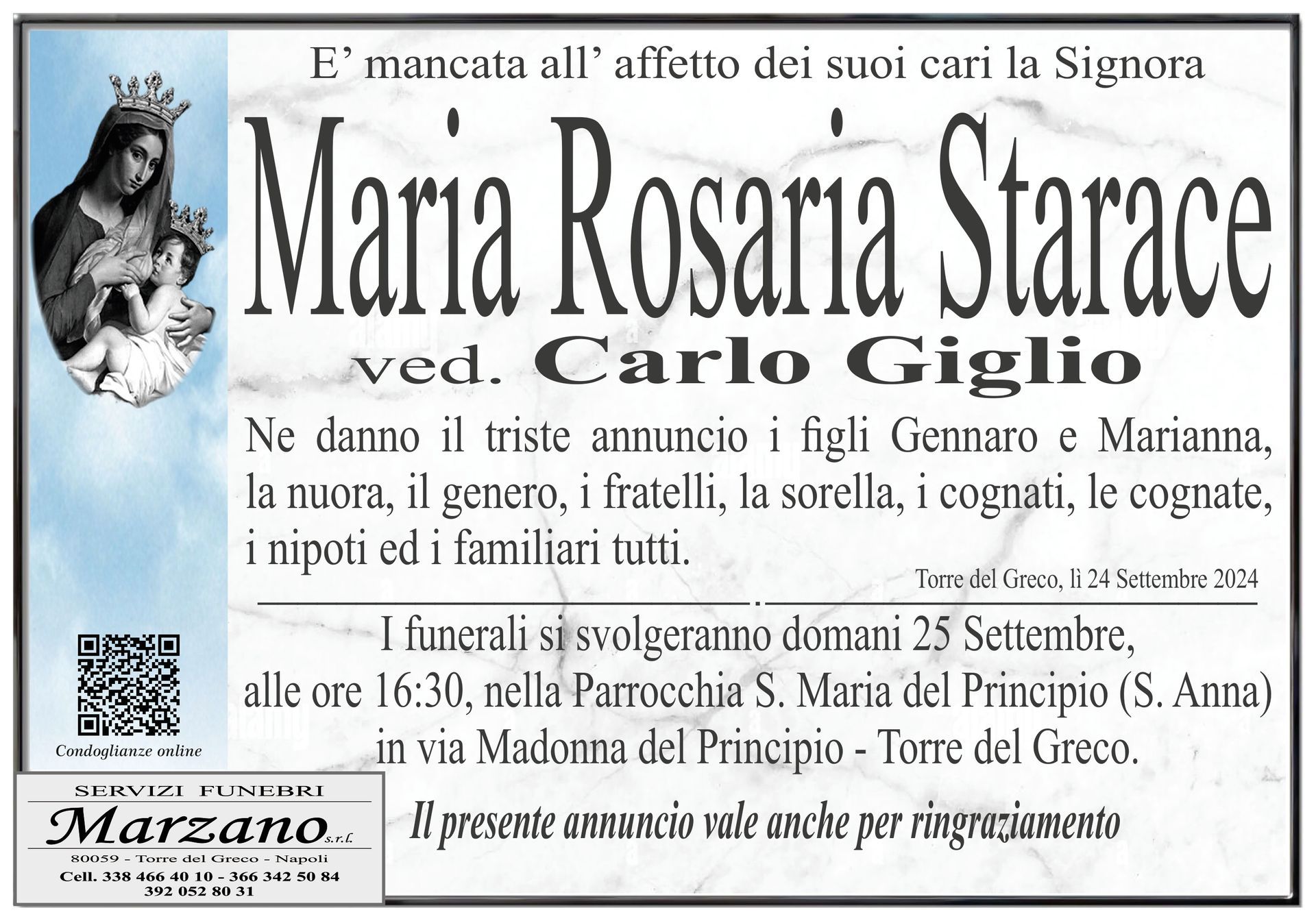 Maria Rosaria Starace