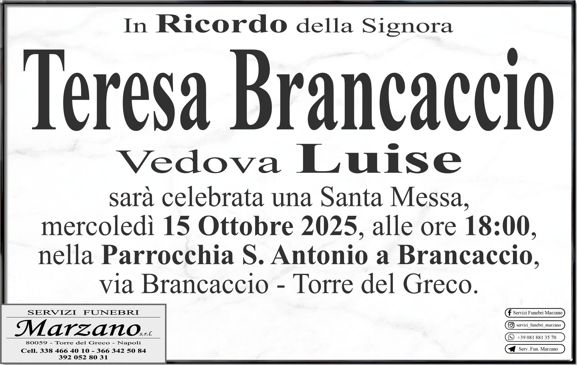 Teresa Brancaccio
