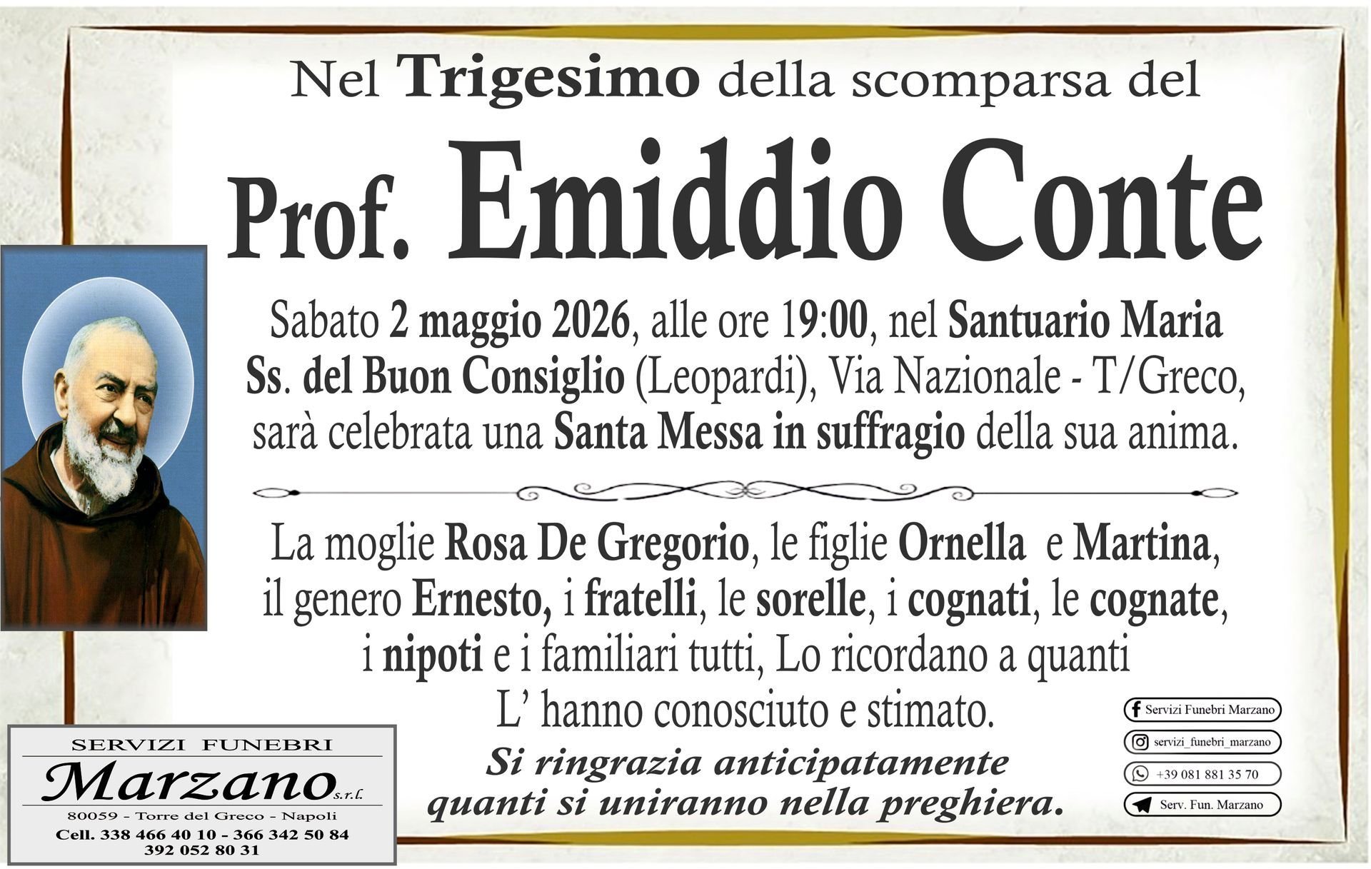Prof. Emiddio Conte