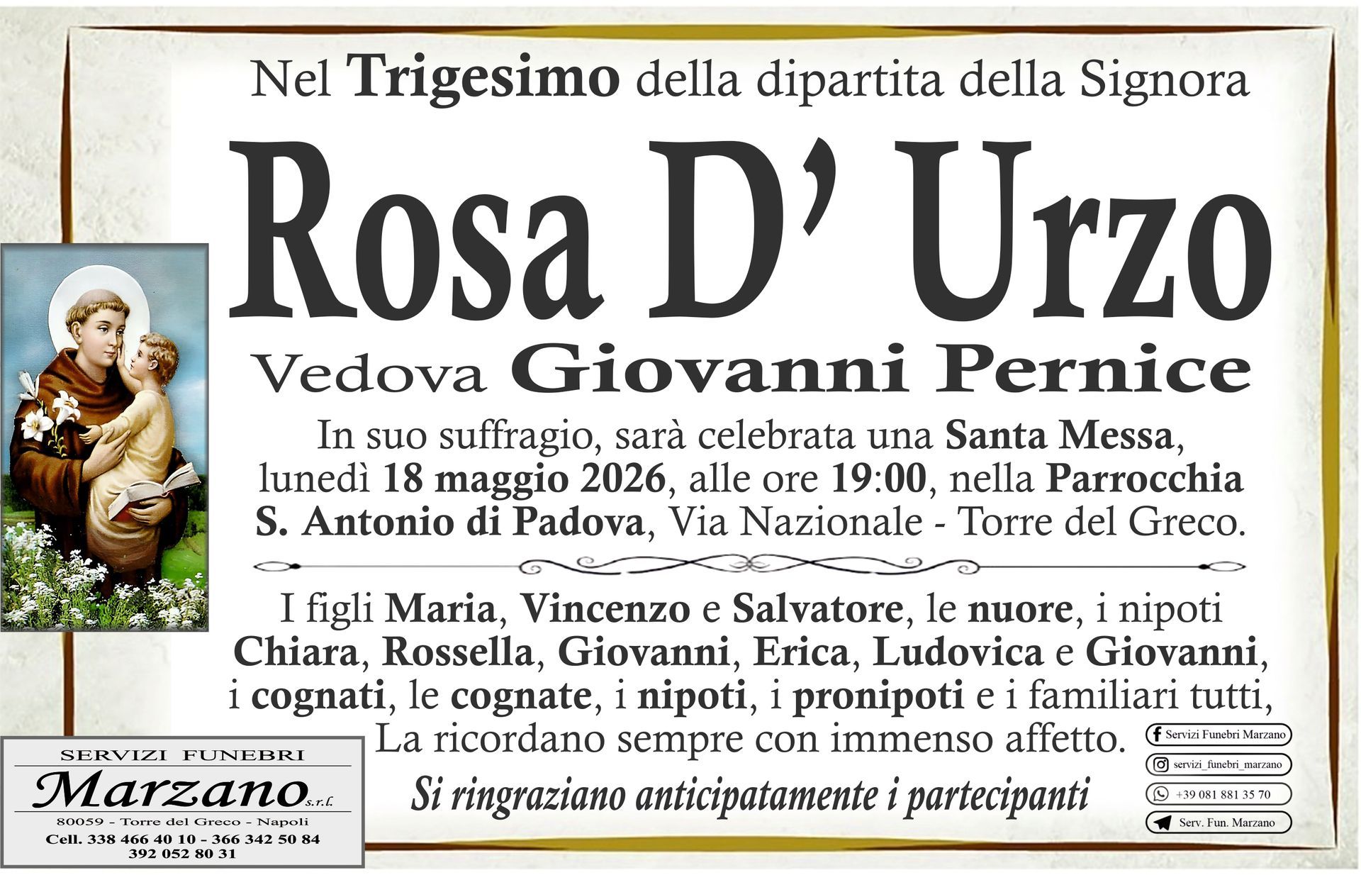 Rosa D' Urzo