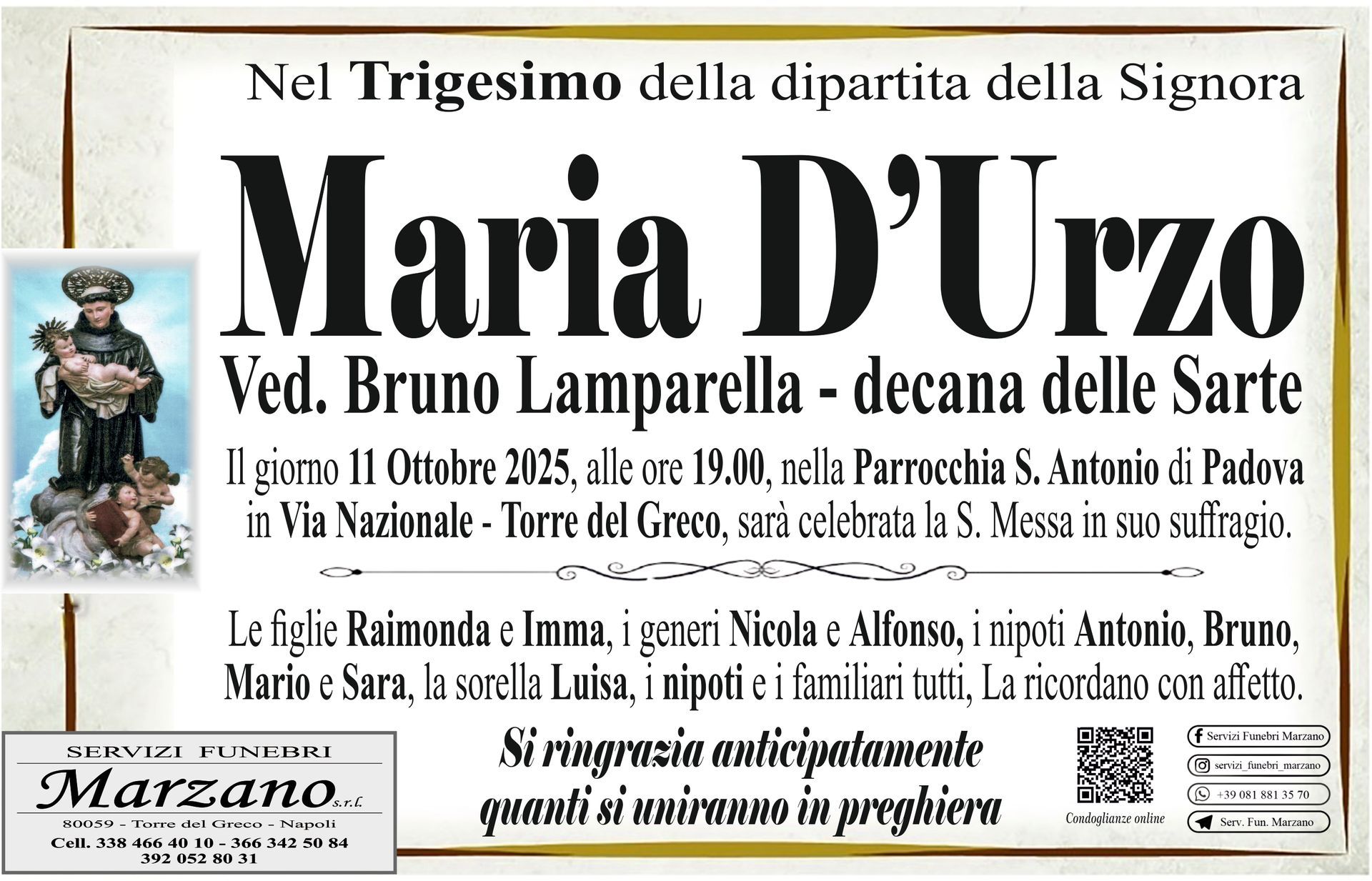 Maria D' Urzo