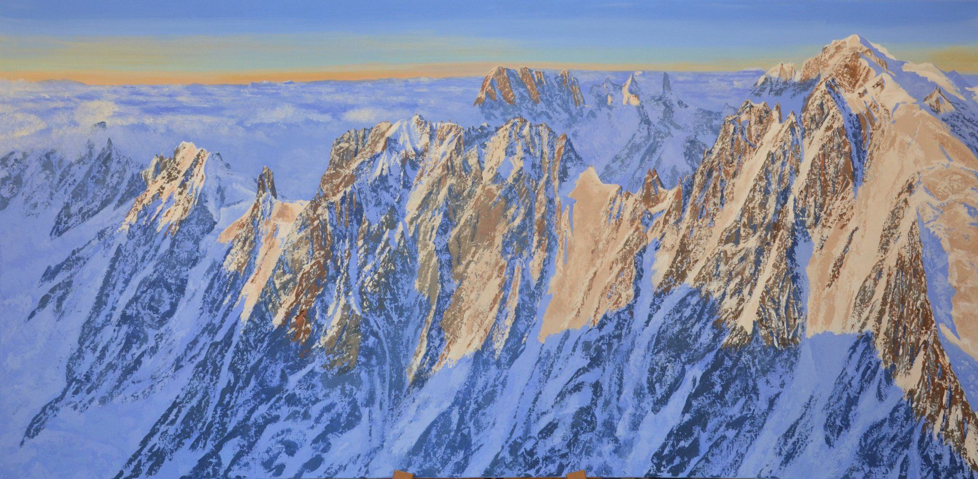 Sunrise Aiguille Verte