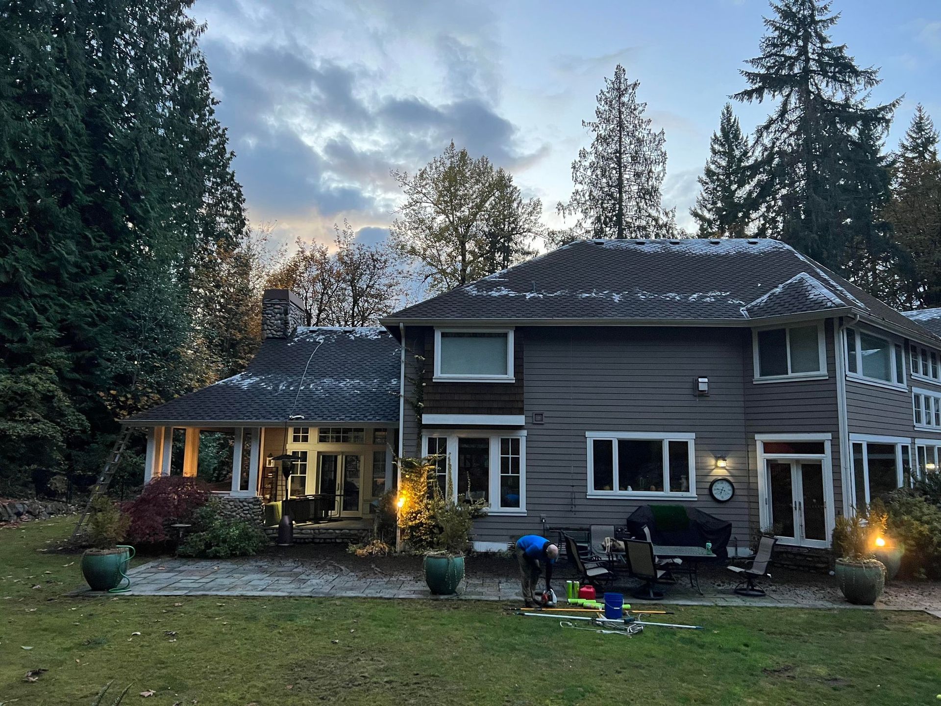 Moss Removal and Zinc Sulfate