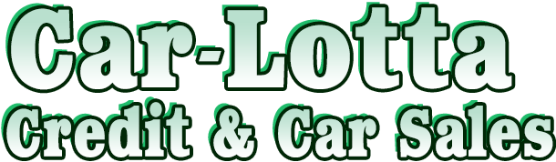 Car-Lotta Credit & Car Sales logo in green and white.