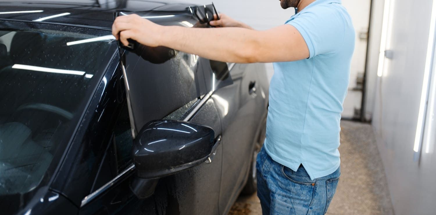 Professional ceramic window tint installation