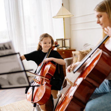 PLAYIng cello