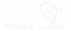 BISON POWER CLEAN LOGO