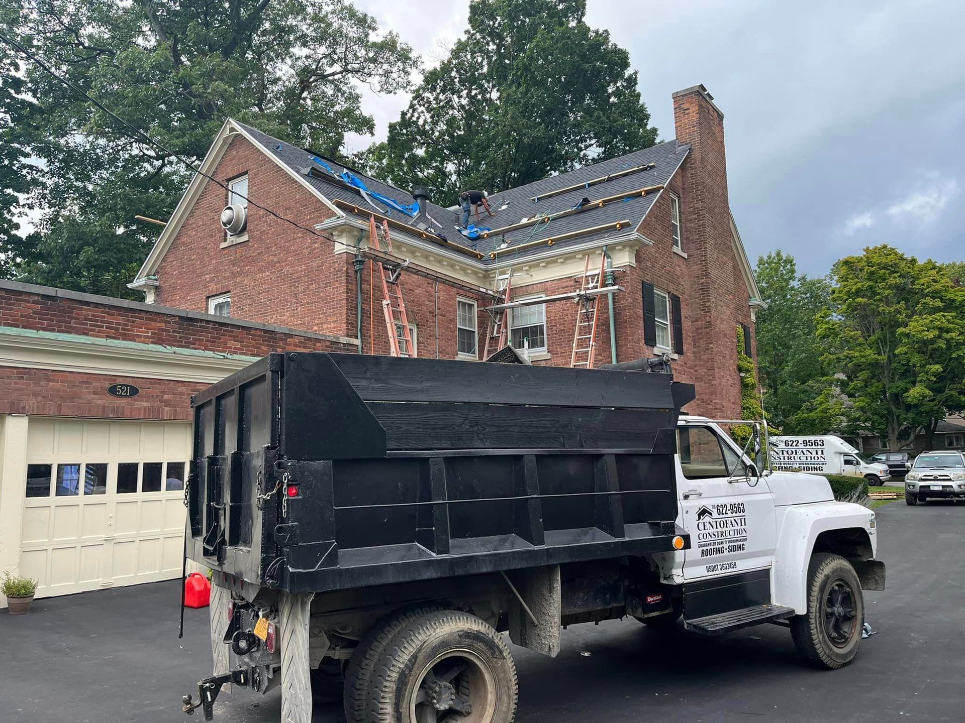 Roofing project by Centofanti Construction