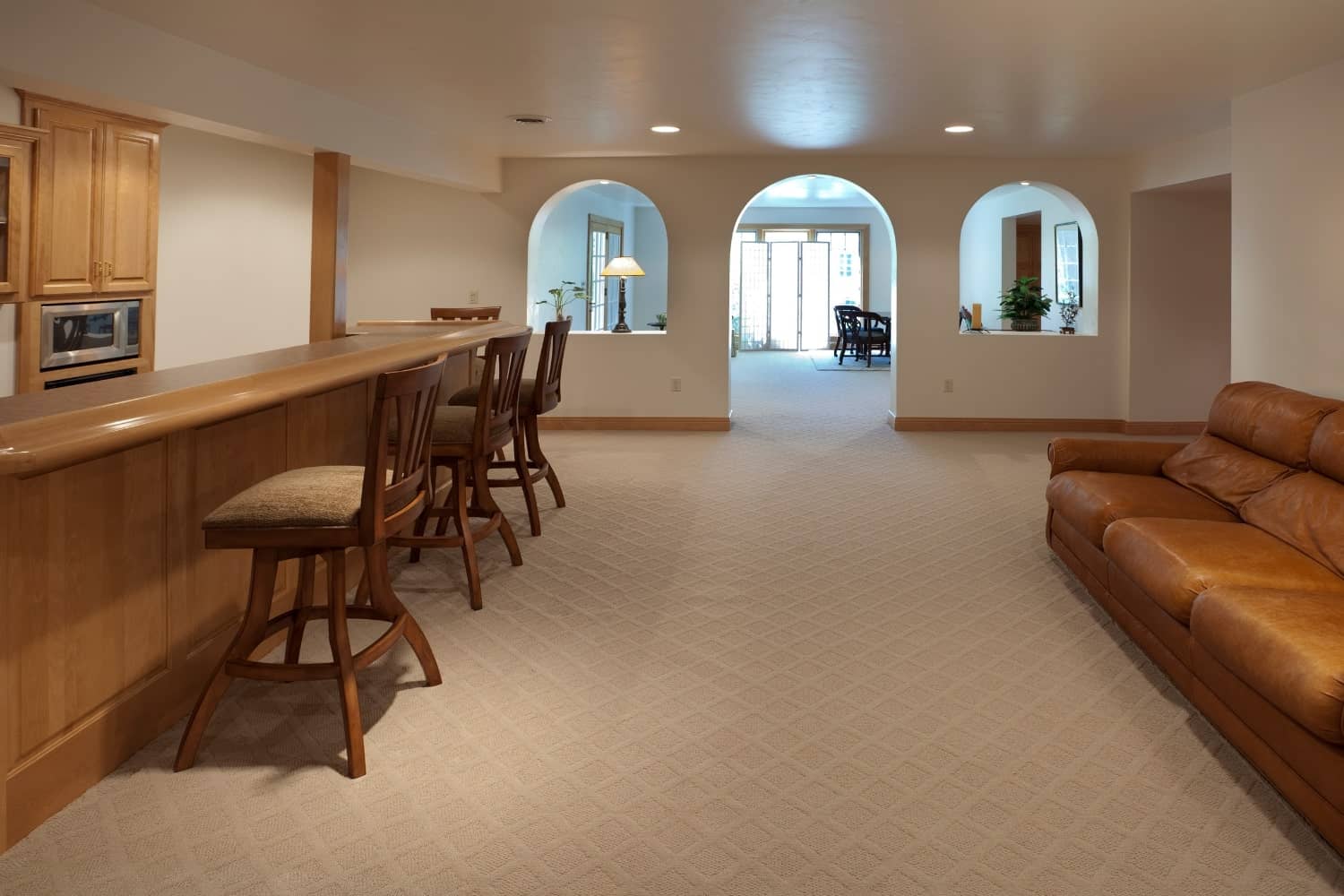 general contractor basement finishing