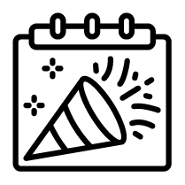 new year party blower