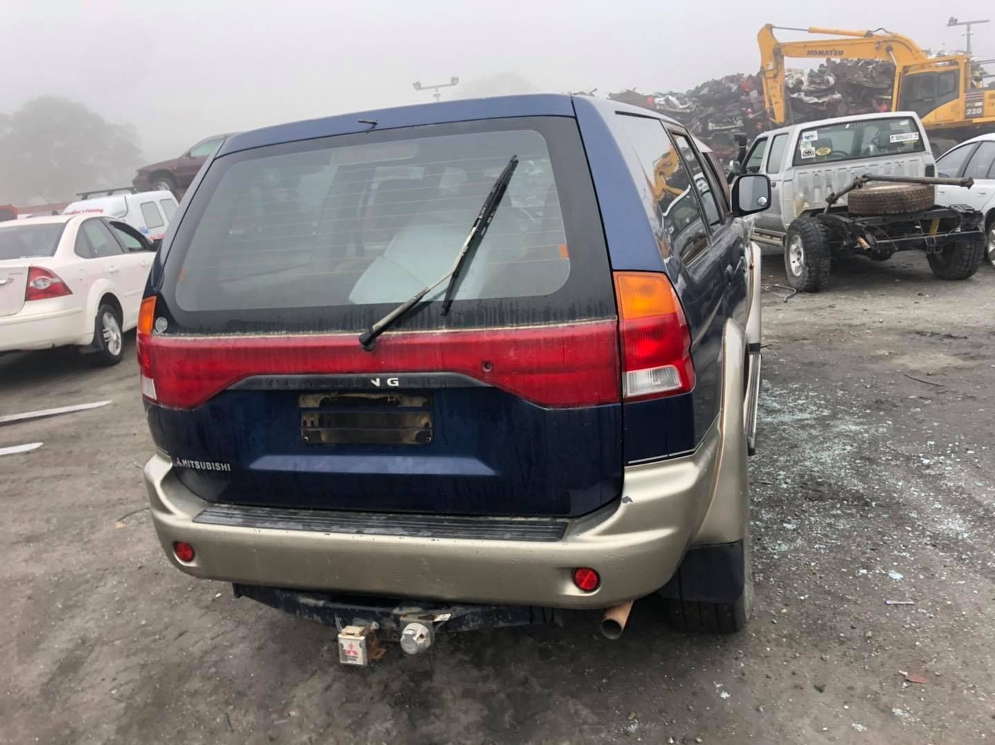 Old Blue SUV Car — Twin City Auto Dismantlers In Albury, NSW