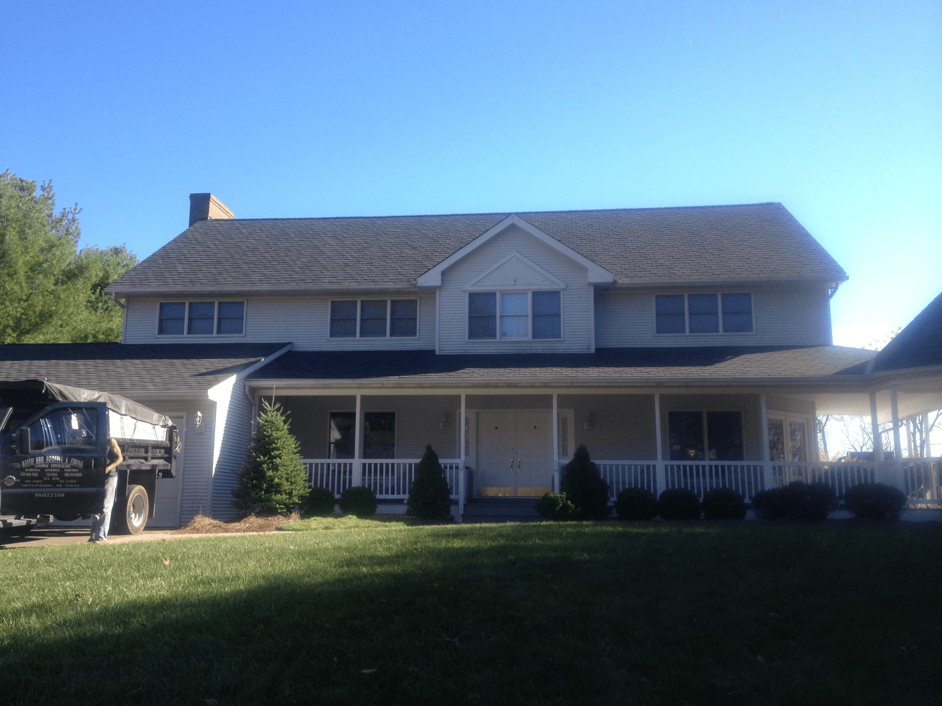 Two Story Rest House — Mifflinburg, PA — Keith Erb Roofing & Siding