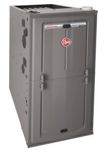 A puron advance air conditioner on a white background