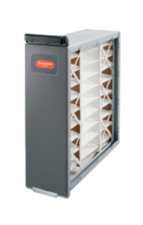 A puron advance air conditioner on a white background