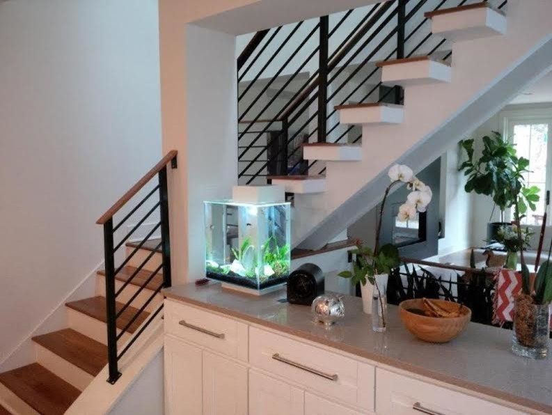 Modern stair and cabinet design — Jacksonville, FL — Spriggs Drafting