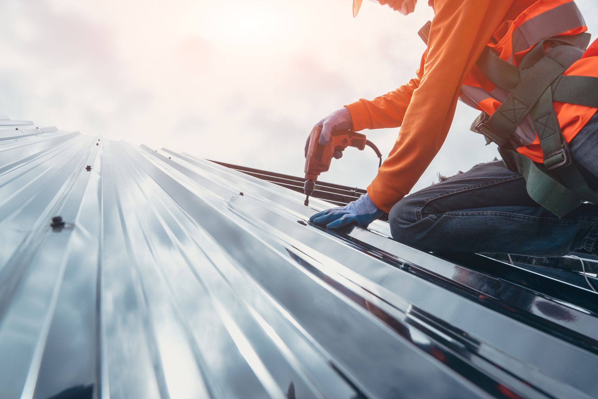 Metal Sheet Roof — Little Falls, MN — Tin Man Exteriors