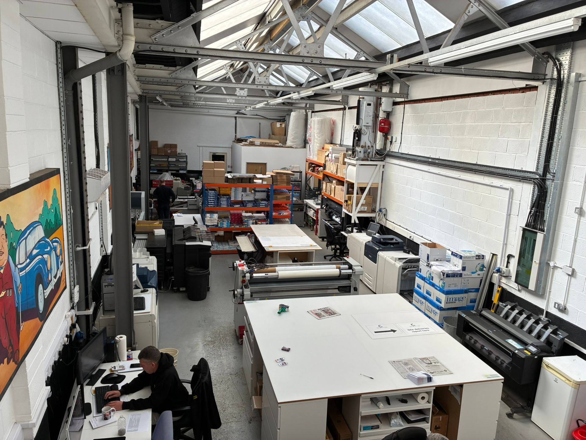 Digital and litho printing