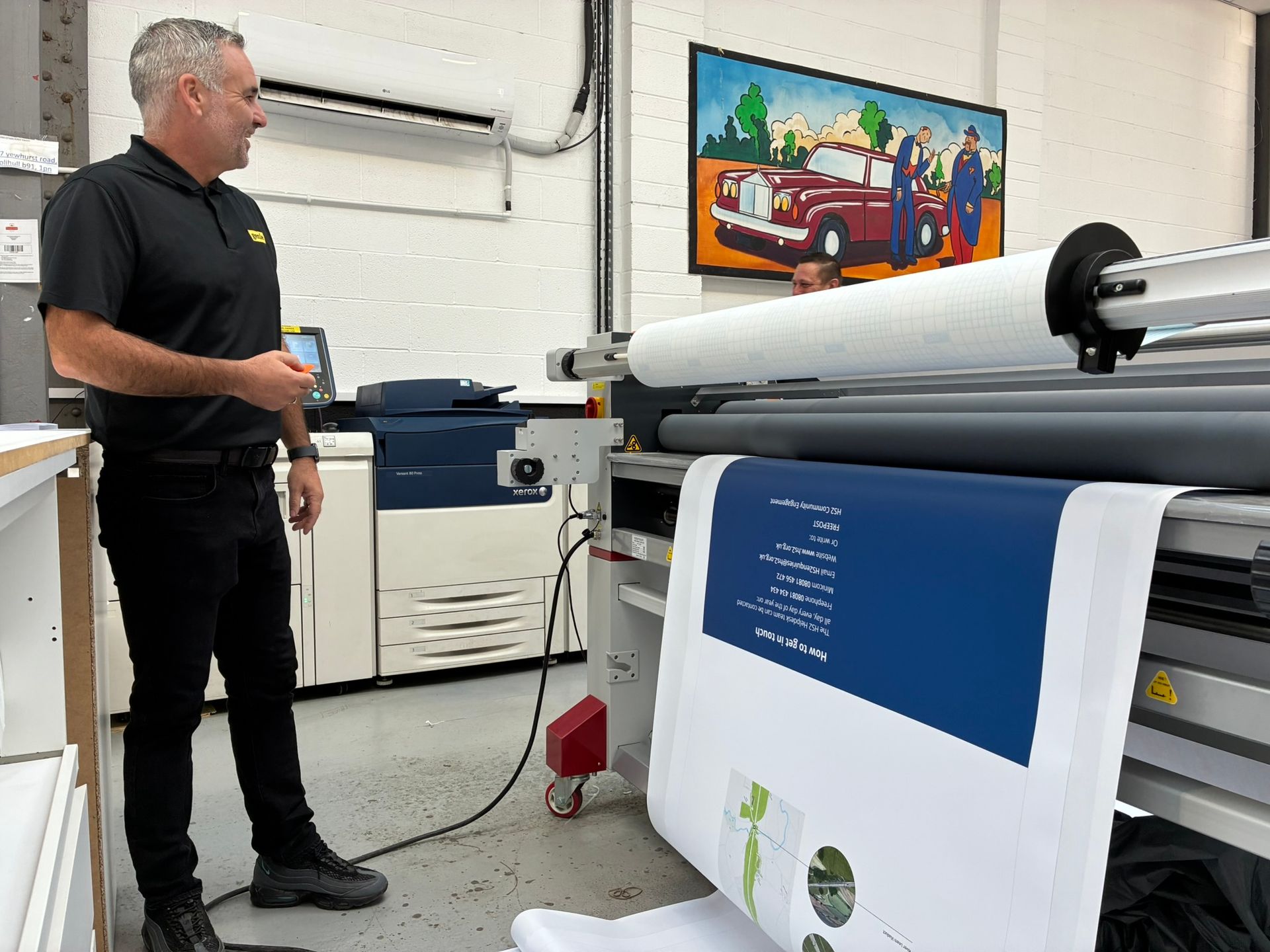 Digital and litho printing