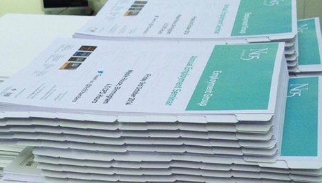 documents after printing