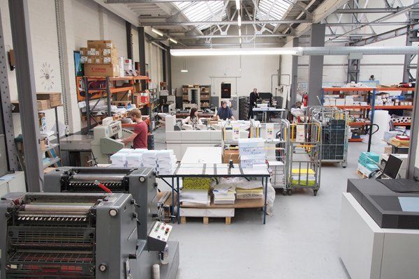 inside the printing area