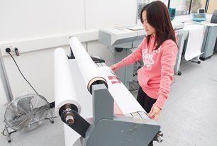 reprographics section