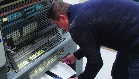 printing in progress