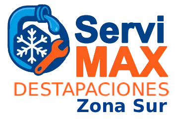 Logotipo Servimax destapaciones Zona Sur
