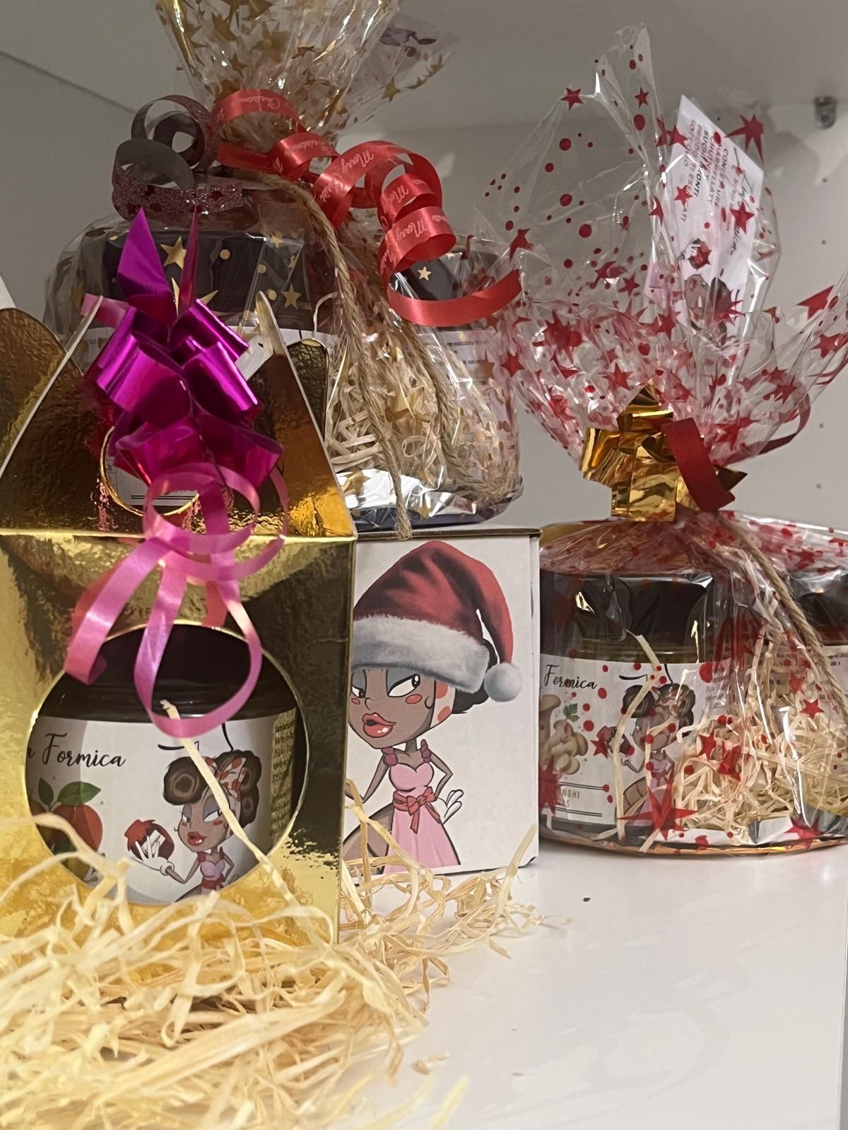 tri vasetti marmellata