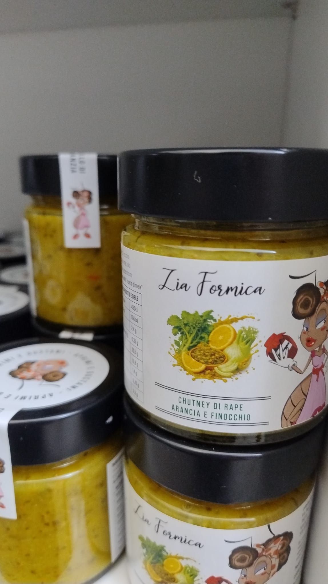 Chutney di rape, arancia e finocchio