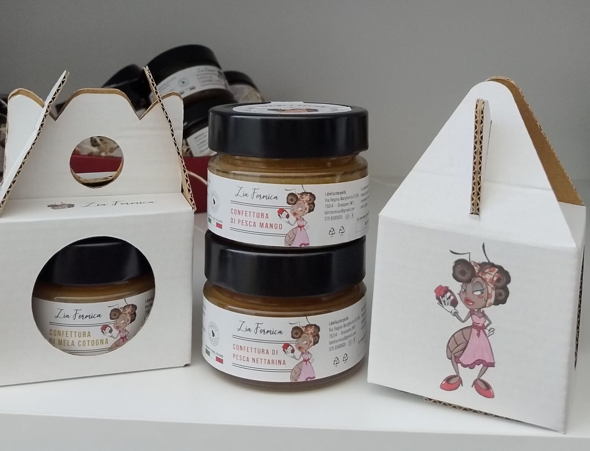 Confetture varie e in scatola