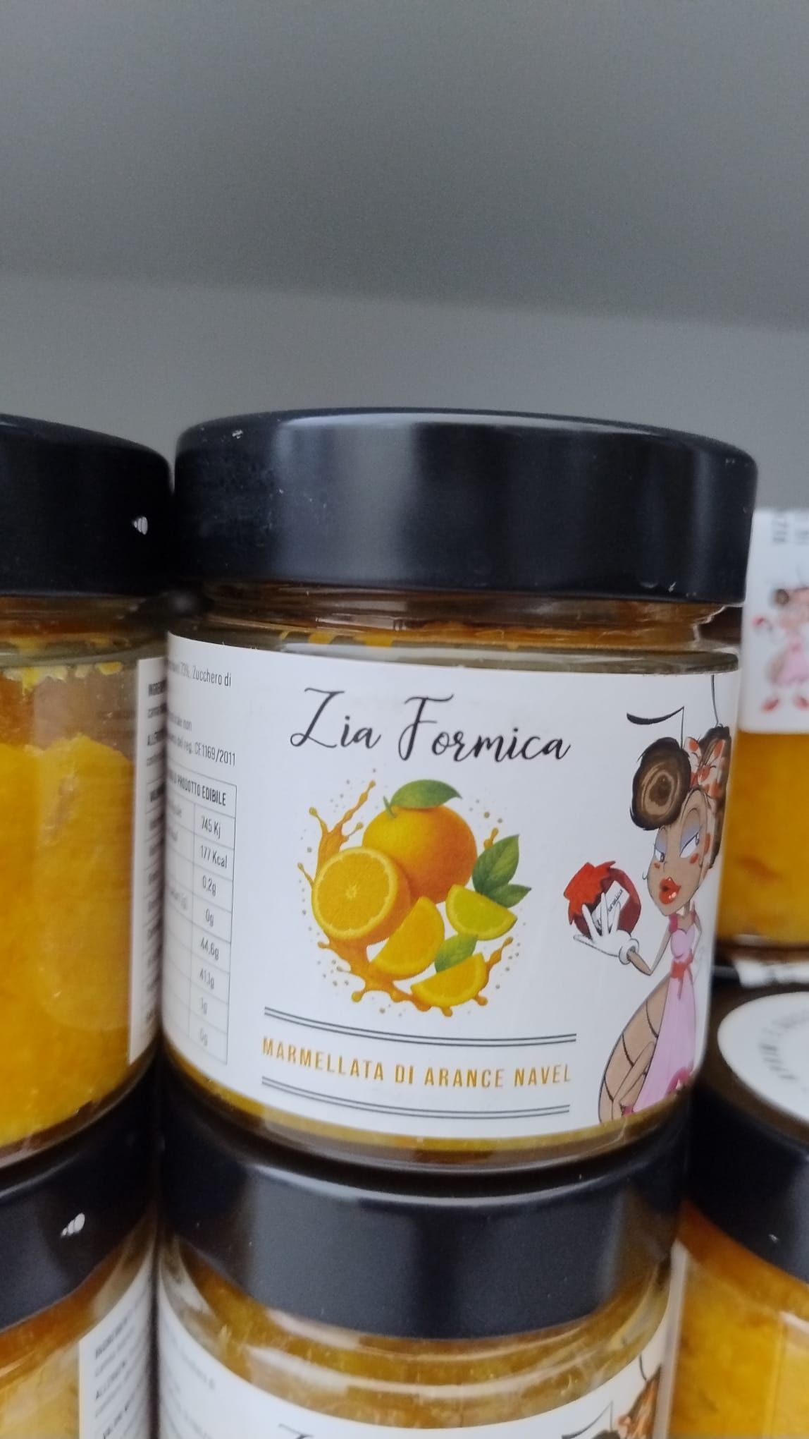 Marmellata di arance navel